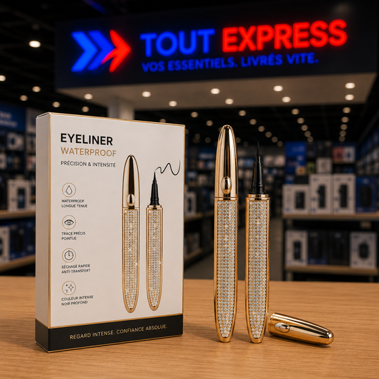 Eyeliner Magnétique pour Cils 3D 2 EN 1